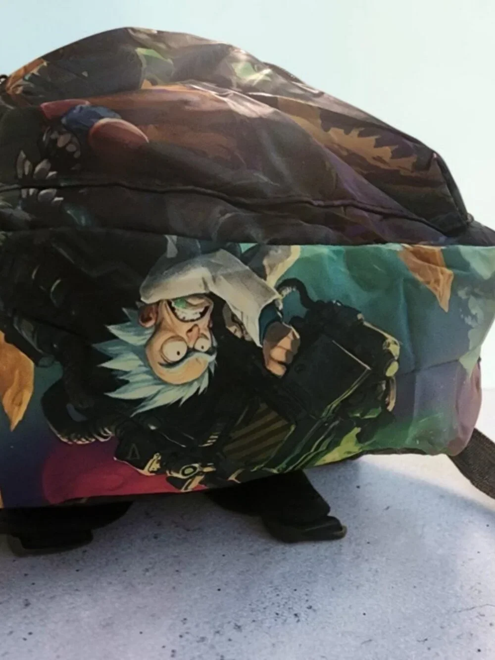 Rick And Morty Backpack With Lunch Bag And Pencil Bag